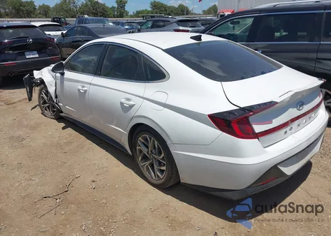 2021 Hyundai Sonata Sel from USA, damaged, VIN 5NPEL4JA3MH099143
